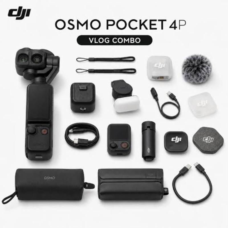 DJI Osmo Pocket 4P Creator Combo Vlog