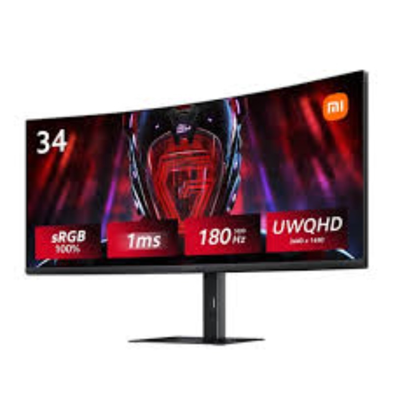 Xiaomi G34WQi  34” | WQHD 3440×1440 | 180Hz | 1ms | White