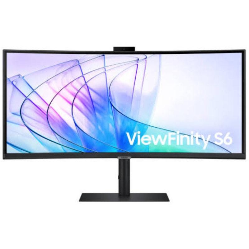 samsung ViewFinity S6 LS34C650VAMXUE 34” | 3440×1440 | 100Hz | USB-C | Webcam | Built-in Speakers