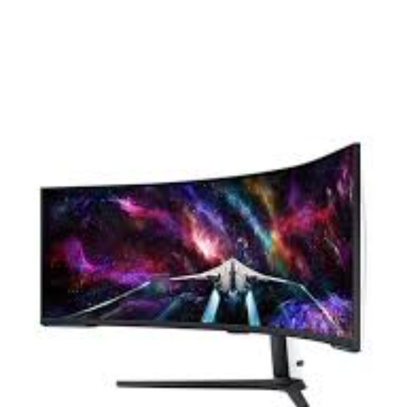 Samsung Odyssey Neo G9 LS57CG952NMXUE  57” | Dual 4K 7680×2160 | 240Hz | 1ms | 1000R | White