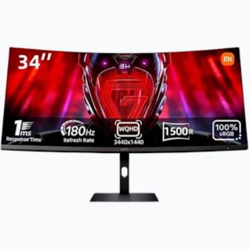 Xiaomi G34WQi 34” | WQHD 3440×1440 | 180Hz | 1ms | White