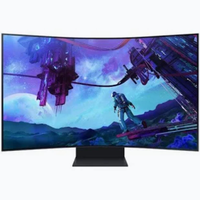 Samsung Odyssey Ark 2nd Gen LS55CG97WNMXUE  55” | Smart | 4K 3840×2160 | 165Hz | 1ms | 1000R | VA | Speakers | Black