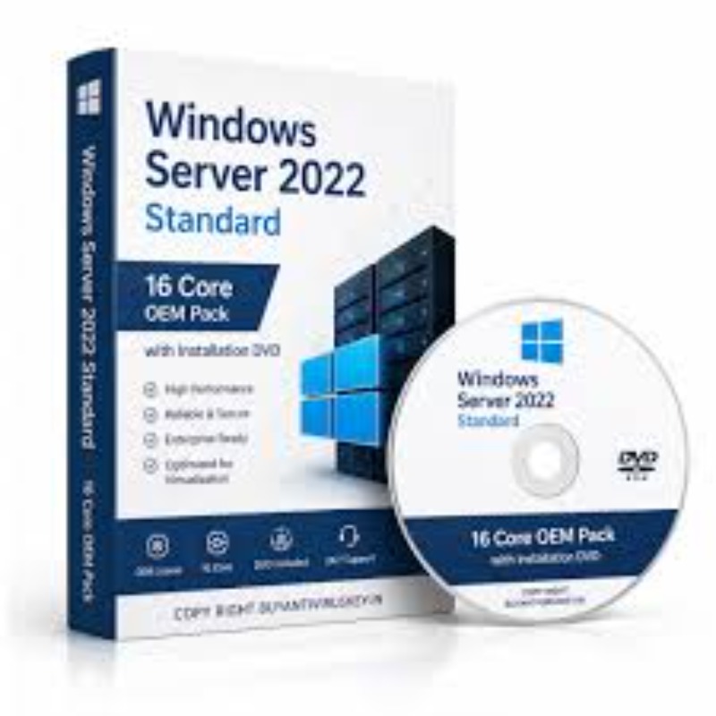 Windows Server Standard 2022 16-Core OEM Pack
