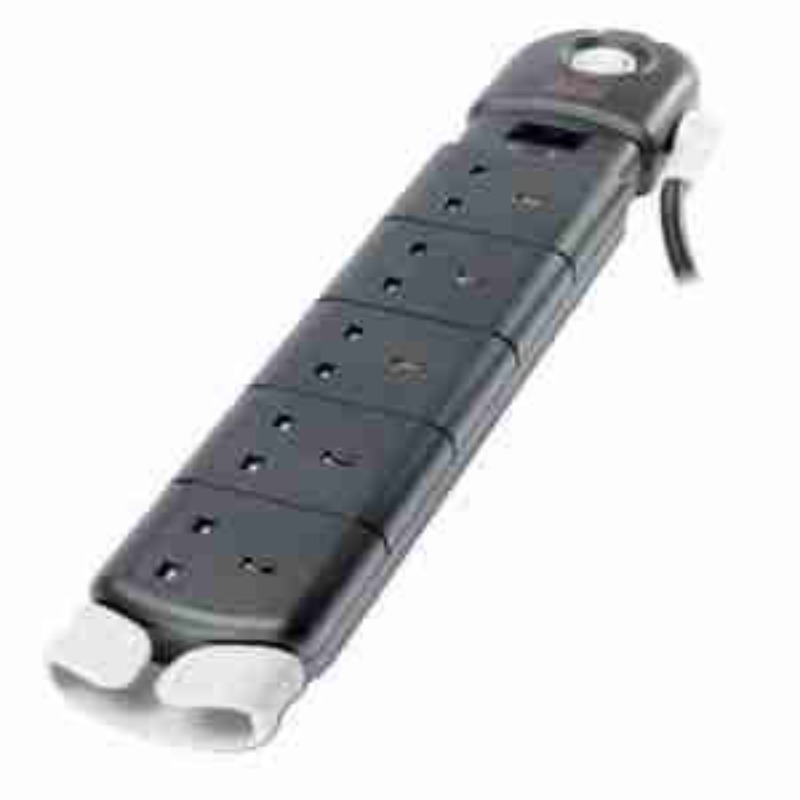 APC 5-Way Extension Cable with Surge Protector